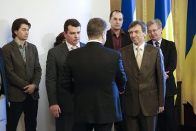 The presentation ceremony of the National Director of the Anti-Corruption Bureau