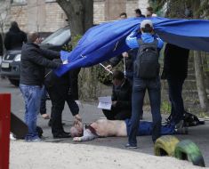 Location of murder of Oles Buzina