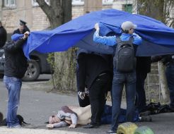 Location of murder of Oles Buzina