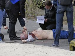 Location of murder of Oles Buzina