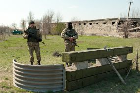 Бойцы ВСП "Сармат" проходят слаживание подразделения