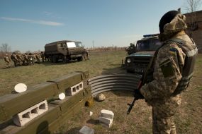 Бойцы ВСП "Сармат" проходят слаживание подразделения