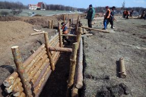 Construction platoon strong point