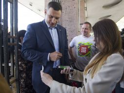 Vitaliy Klitschko inspected the zoo