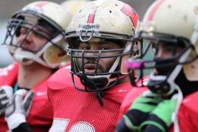 Game time match of the Ukrainian Championship of American football