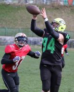 Game time match of the Ukrainian Championship of American football