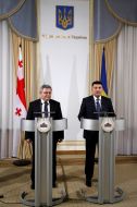 Давид Усупашвили и Владимир Гройсман