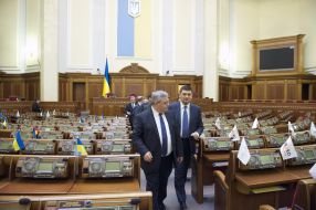 Давид Усупашвили и Владимир Гройсман