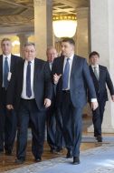 Давид Усупашвили и Владимир Гройсман