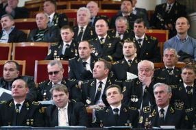 Participants of the III Congress of miners