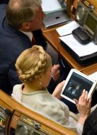 Ivan Kirilenko and Yuliya Timoshenko