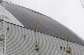 Construction of a new safe confinement