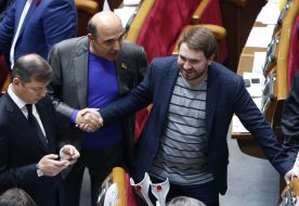 Oleg Lyashko, Andrei Lozovoi and Vadim Rabinovich