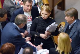 Yulia Tymoshenko and Aleksandr Abdullin