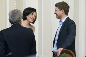 Viktor Musiyaka, Oksana Syroed and Leonid Yemets