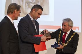 Віталій Кличко отримав премію Конрада Аденауера