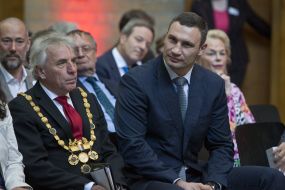 Віталій Кличко та Юрген Ротерс