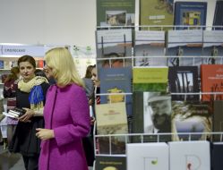 Marina Poroshenko at the festival "Book Arsenal"
