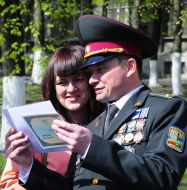 Graduation at the National University of Defense of Ukraine