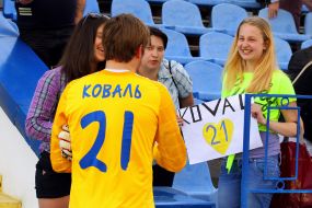 Playing moment of match