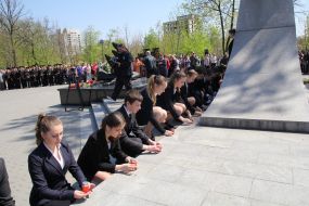 In Dnipropetrovsk commemorated the victims of Chernobyl