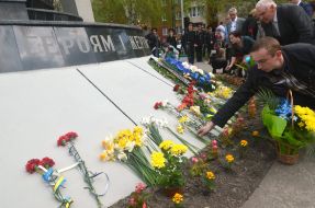 In Lviv commemorated the victims of Chernobyl