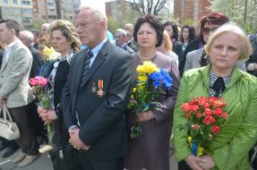 In Lviv commemorated the victims of Chernobyl