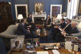 Meeting of Vitali Klitschko and Joe Biden