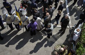 Farewell ceremony with Konstantin Maluhin