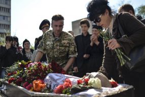 Farewell ceremony with Konstantin Maluhin