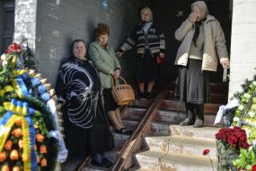 Farewell ceremony with Konstantin Maluhin