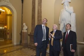 Meeting of Vitali Klitschko and John McCain