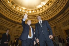 Meeting of Vitali Klitschko and John McCain