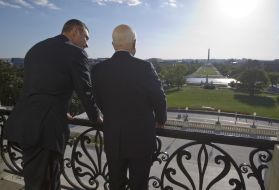 Meeting of Vitali Klitschko and John McCain
