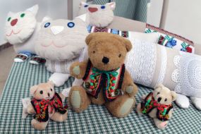 The exhibition of dolls