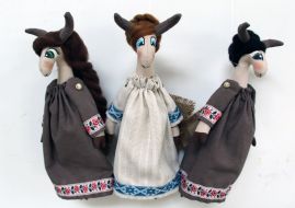 The exhibition of dolls