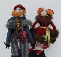 The exhibition of dolls