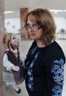 The exhibition of dolls