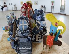 The exhibition of dolls