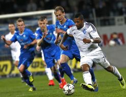 Playing moment of match