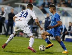 Playing moment of match