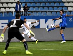 Playing moment of match