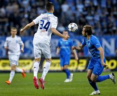 Playing moment of match