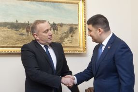 Vladimir Groisman and Grzegorz Schetyna