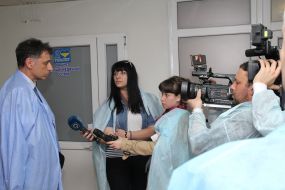 Eliav Belotserkovskii answers journalists' questions