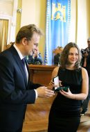 Andriy Sadovy and Anna Muzychuk