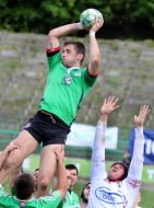 Playing moment of match