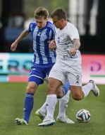 Playing moment of match