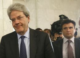 Paolo Dzhentiloni and Pavel Klimkin