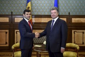 Petr Poroshenko and Cyril Gaburich